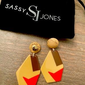 Sassy Jones dangle earrings